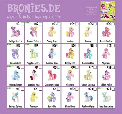 mlp blind bags wave 5